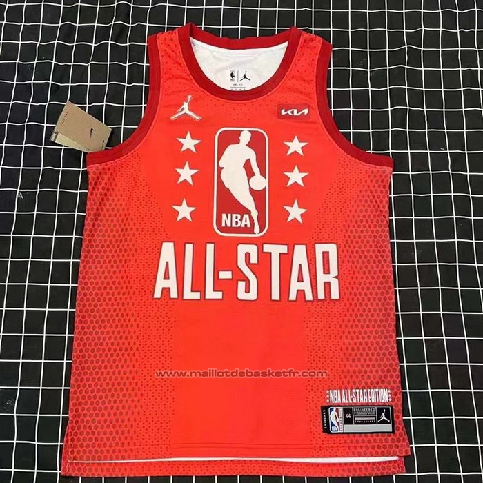 Maillot All Star 2022 Los Angeles Lakers LeBron James #6 Grenat.